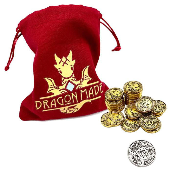 Lucky Duck Games Flamecraft: Metal Coins Series 2